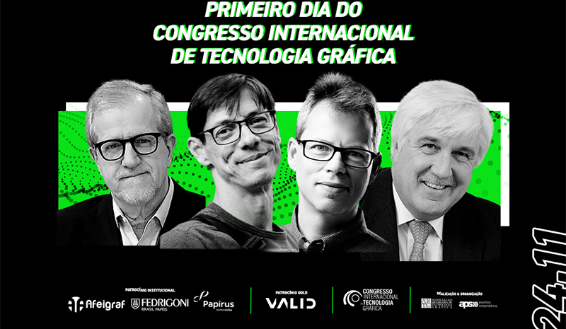 Relação entre sustentabilidade e inovação marcou primeiro dia do Congresso Internacional de Tecnologia Gráfica