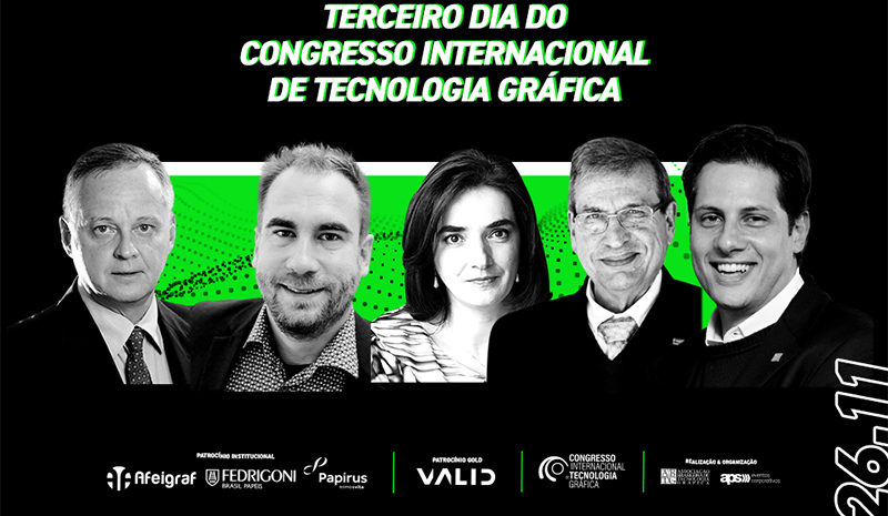 Terceiro dia do Congresso Internacional de Tecnologia Gráfica apresenta novos conceitos